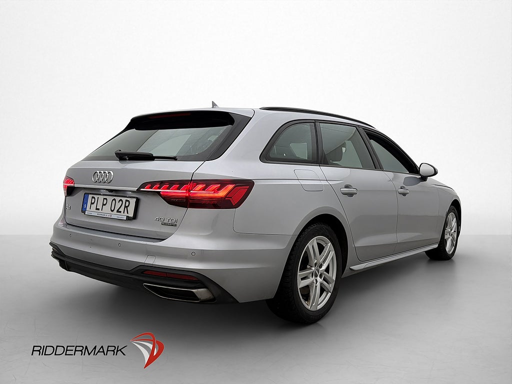 Audi A4 2.0 TDI Quattro  Cockpit D-Värmare Kamera Drag Navi