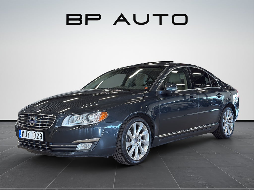 Volvo S80 D4 Geartronic Summum Kylda Säten Blis Taklucka Navi PDC