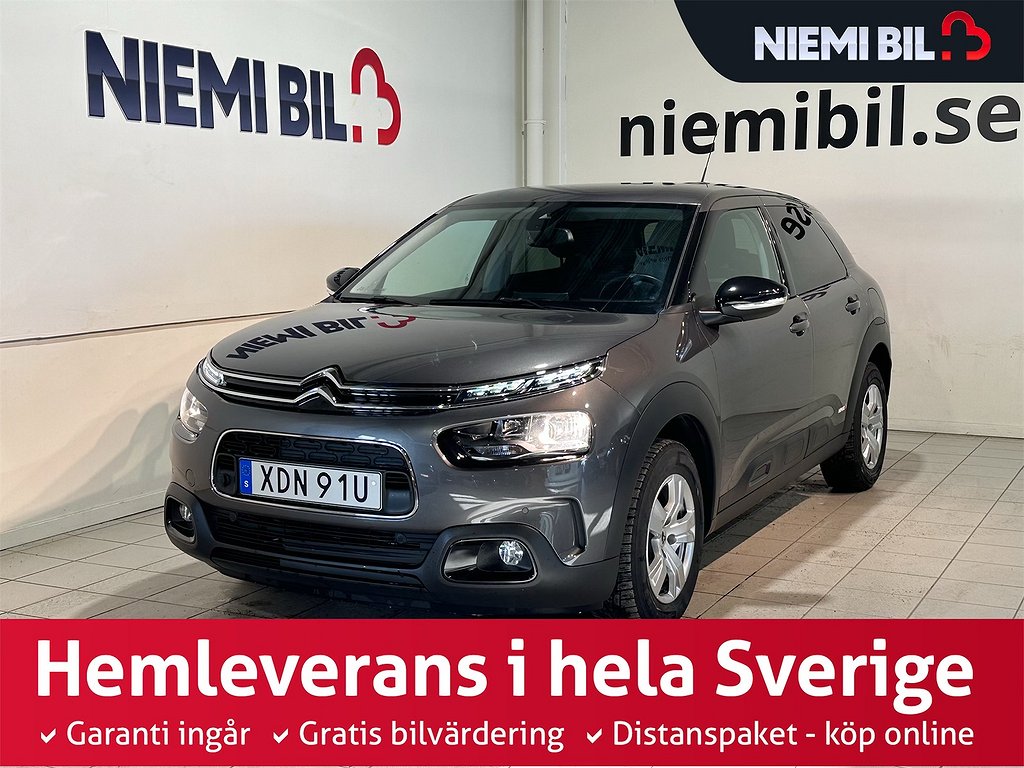 Citroën C4 Cactus PureTech EAT Mvärm Kamera Carplay PDC SoV
