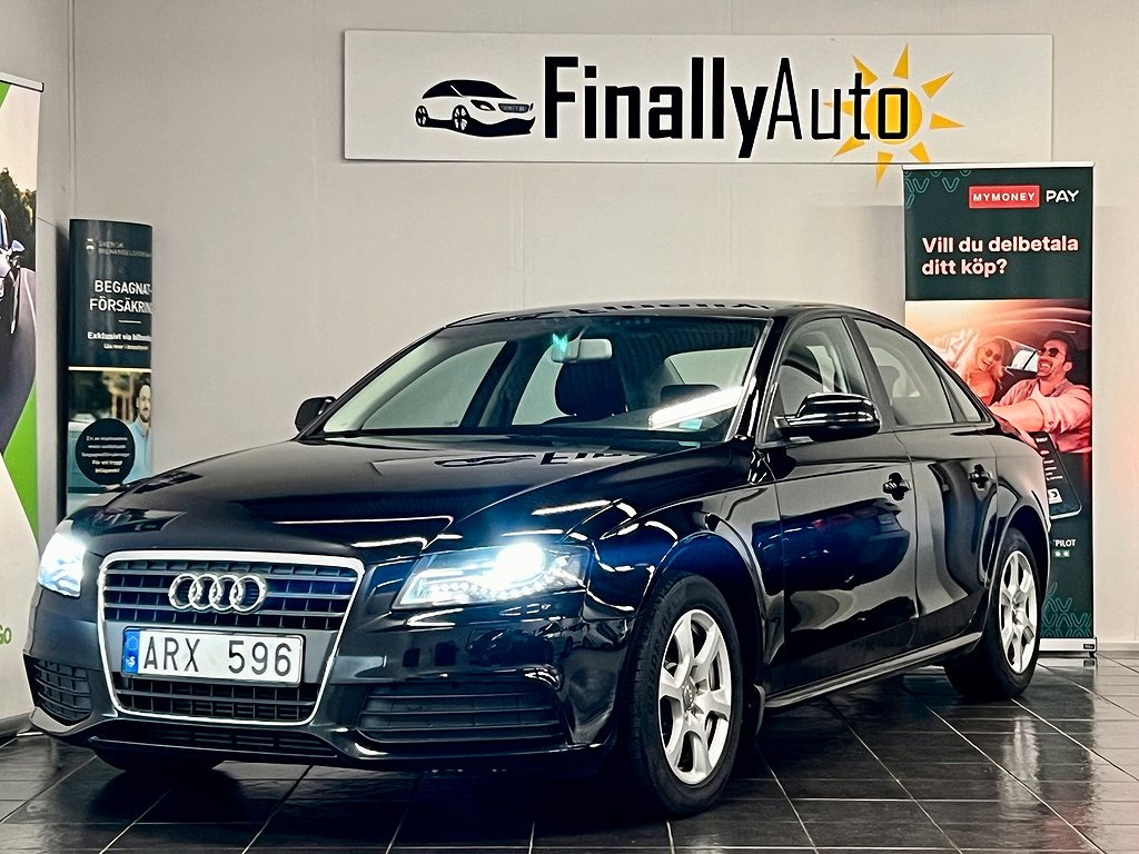 Audi A4 Sedan 1.8 TFSI. LEVERANS. NY-BESIKTAD/NY-SERVAD