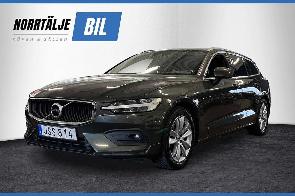 Volvo V60 D4 190 HK AUT MOMENTUM KAMREM BYTT NYSERV DRAG D-VÄRM