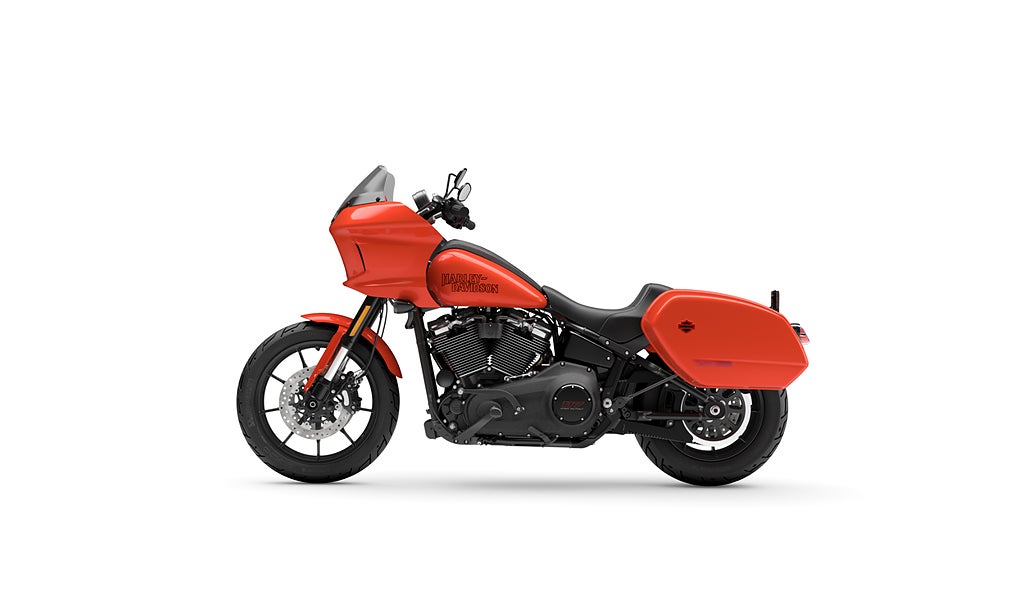 Harley-Davidson Lowrider ST FXLRST SNABB LEVERANS  BLOOD ORANGE