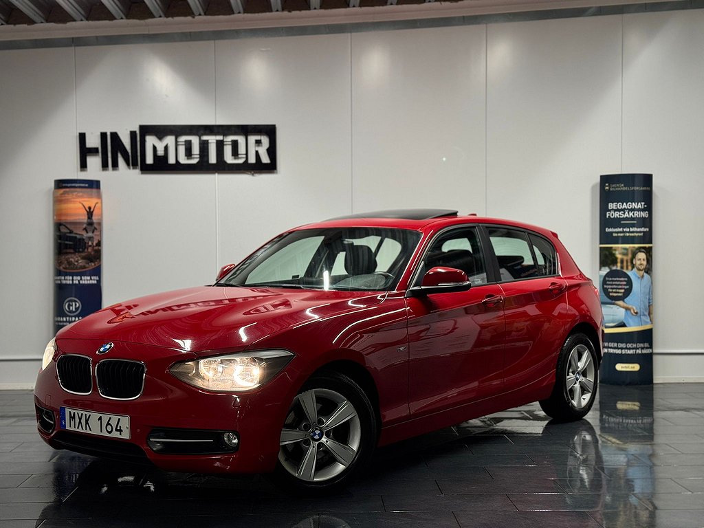 BMW 116 i 5-dörrars Steptronic Sport line |TakL|BT|Värmare