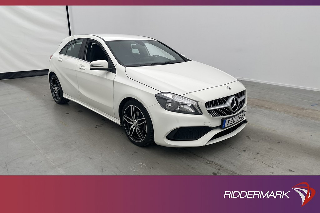 Mercedes-Benz A 180 AMG Line Kamera Halvskinn CarPlay