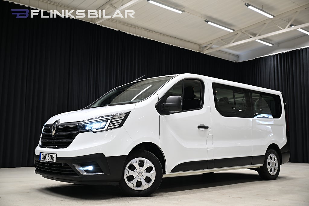 Renault Trafic Passenger 150HK L2|9-Sits|Drag|Värmare|Backkamera|Moms
