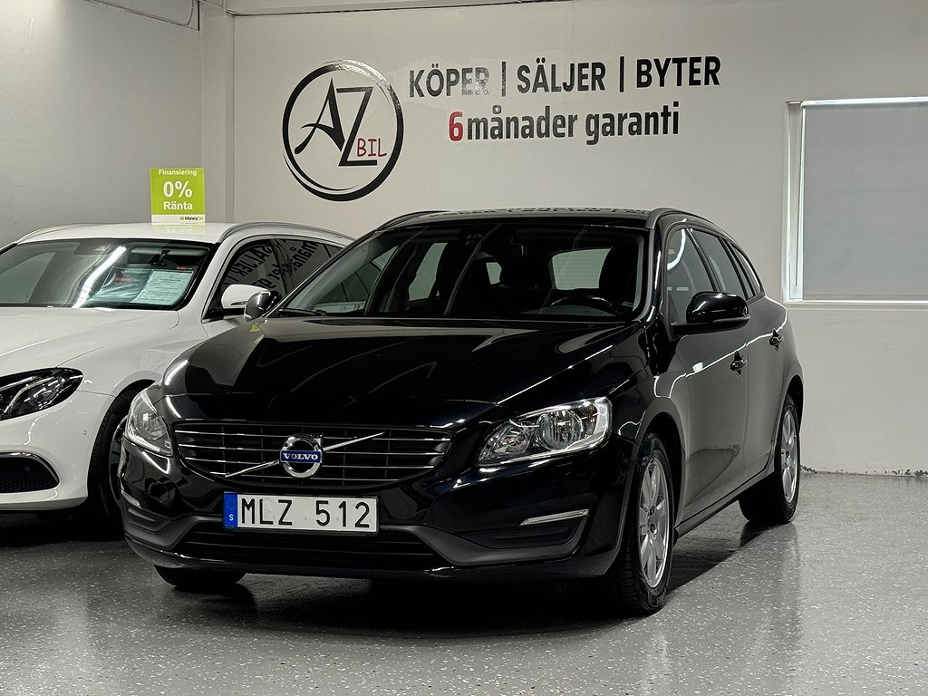 Volvo V60 D2 Kinetic  drag  fint skick VOC  S & V hjul