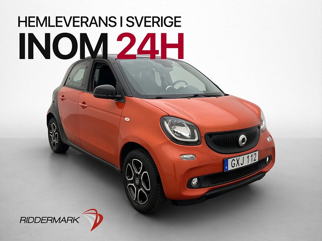 Smart forfour 0.9 90hk Skinn Bluetooth Farthållare Låg-Skatt