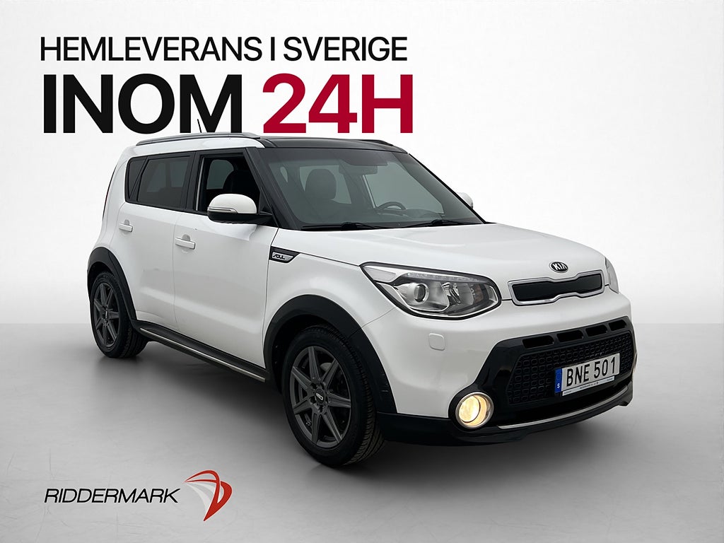 Kia Soul 1.6 GDI 132hk Limited Edt Pano Kamera Skinn Elstol