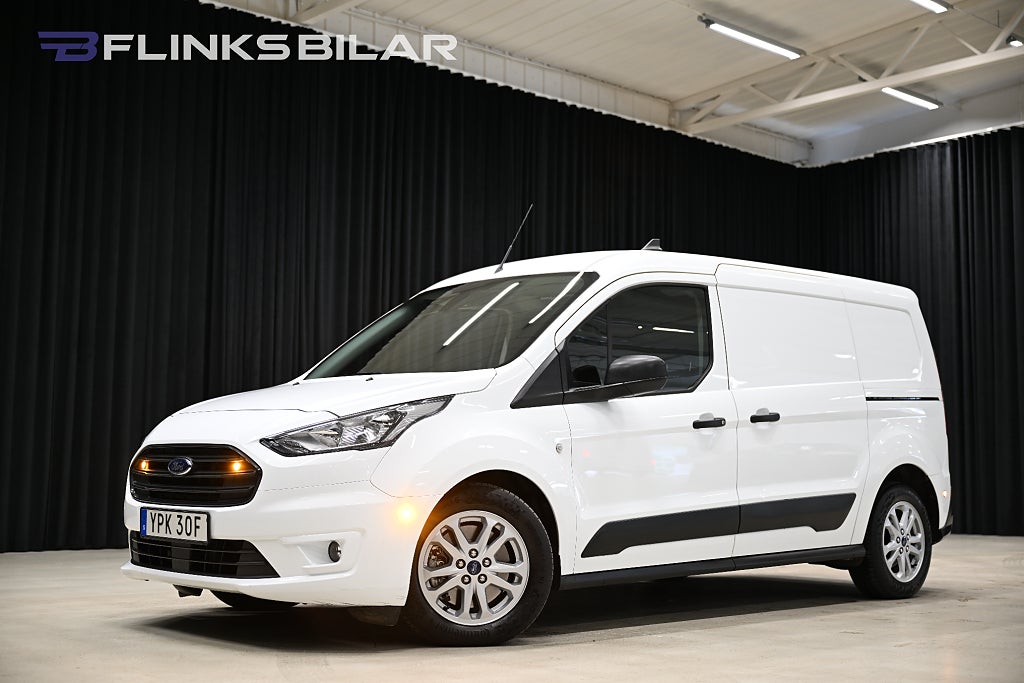 Ford transit Connect 100HK L2|Automat|Inredd|Dubbeldörr|Lågmil|Moms