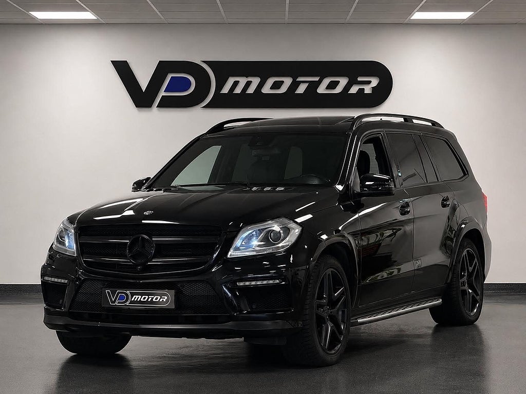 Mercedes-Benz GL 350 4M AMG 7-Sits Taklucka H/K *SE UTR* 258hk