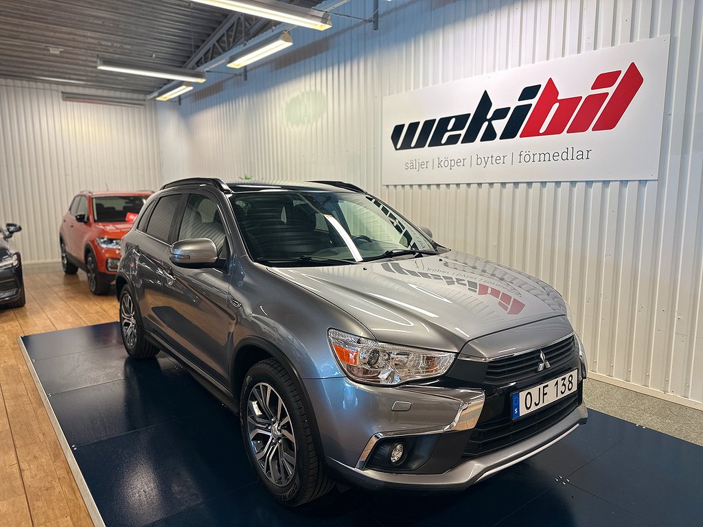 Mitsubishi ASX 1.6 Panorama, Drag, B-kamera, 1 år Garanti