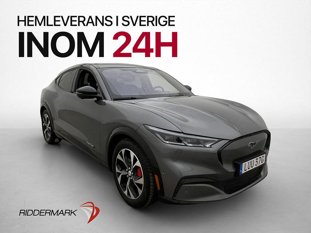 Ford Mustang Mach-E Long Range AWD Premium Dragkrok Pano