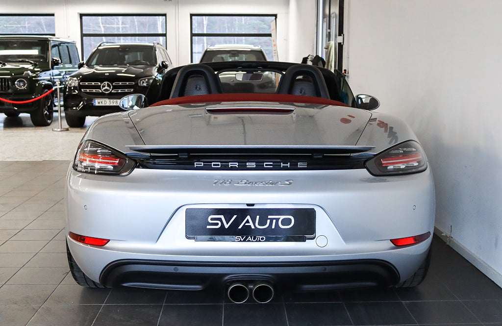 Porsche Boxster 718 S PDK Bose Välutrustad 350hk