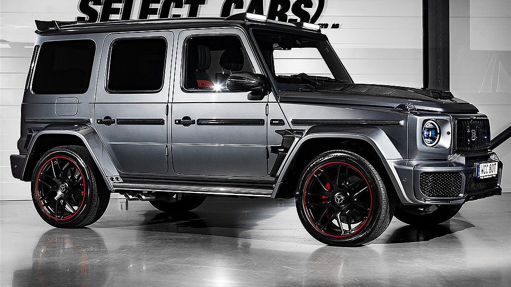 Mercedes-Benz G63 har fått en uppiffning av Brabus. 