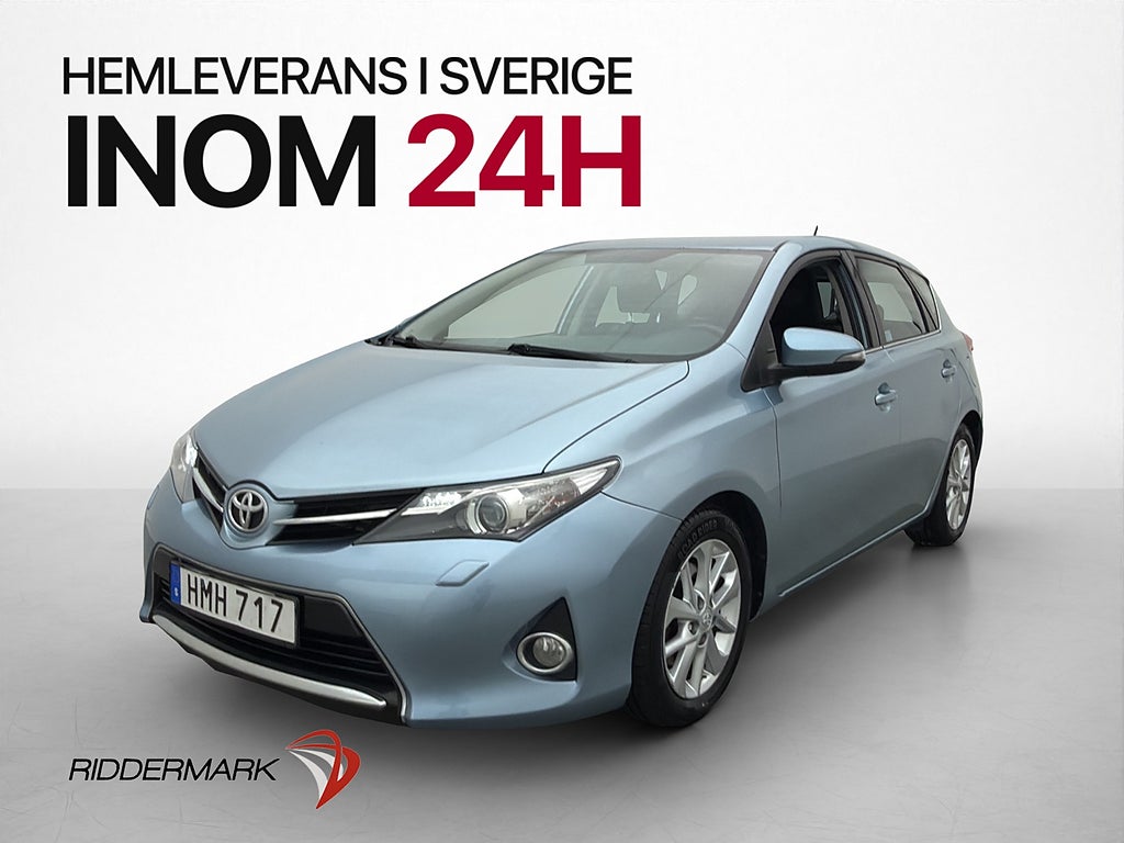 Toyota Auris 124hk Active Kamera Bluetooth Navi Farthållare
