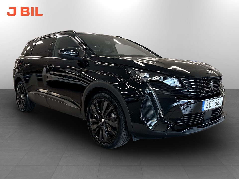 Peugeot 5008 GT Black Pack 1.2 PT 130hk Aut 7-SITS B-KAMERA ELSTOL