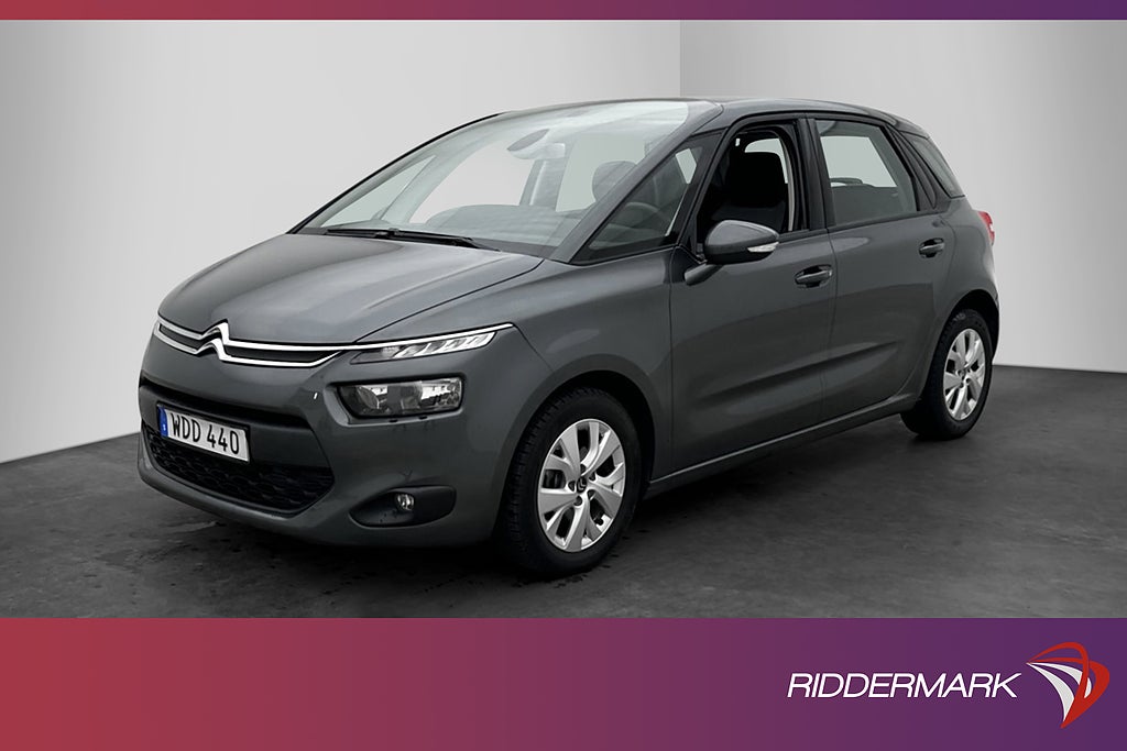 Citroën C4 Picasso HDi 92hk P-Sensorer Keyless Farthållare