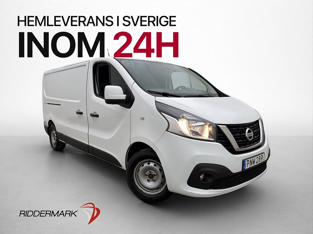 Nissan NV300 L2 1.6dCi Värm 3-Sit Farthållare Bluetooth MOMS