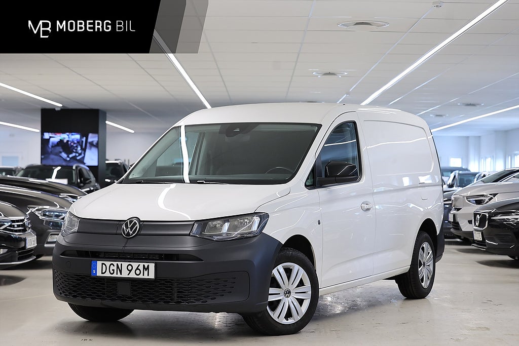 Volkswagen Caddy 2.0 TDI 122hk Helg på Moberg! V-inrett Drag Värmare LEASBAR