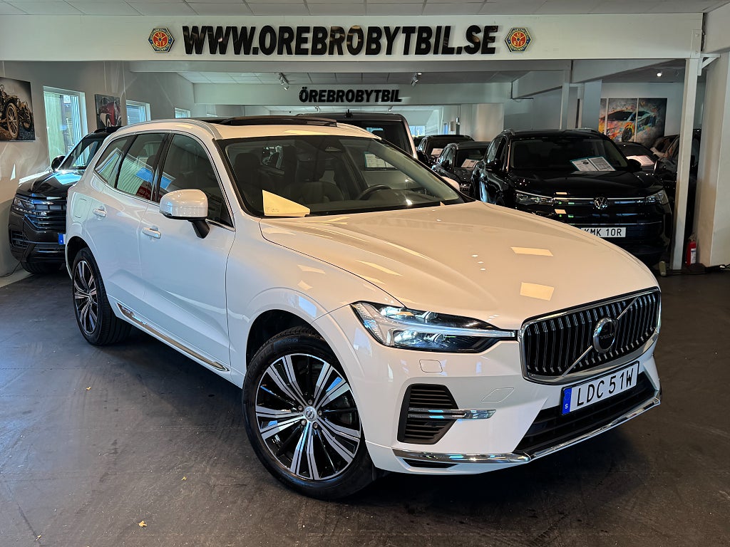 Volvo XC60 Recharge T6 AWD 18,8kWh Skinn Drag BLIS Pano 350hk