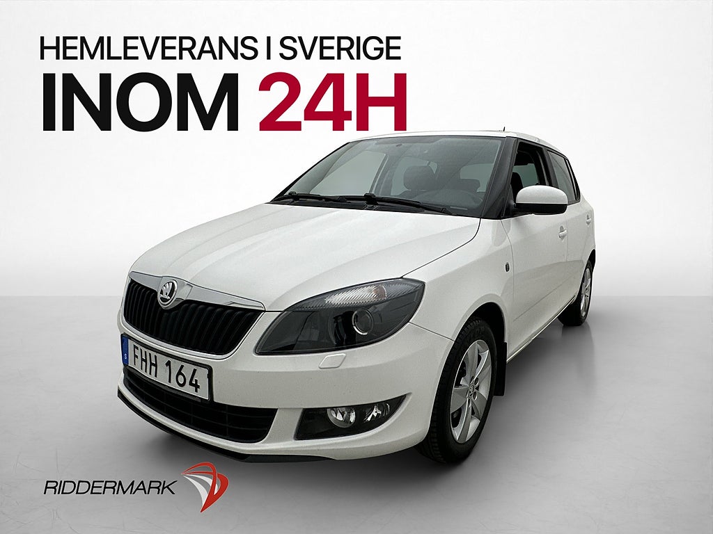 Skoda Fabia 1.2 TSI 86hk Ambition 1-Brukare Sensorer