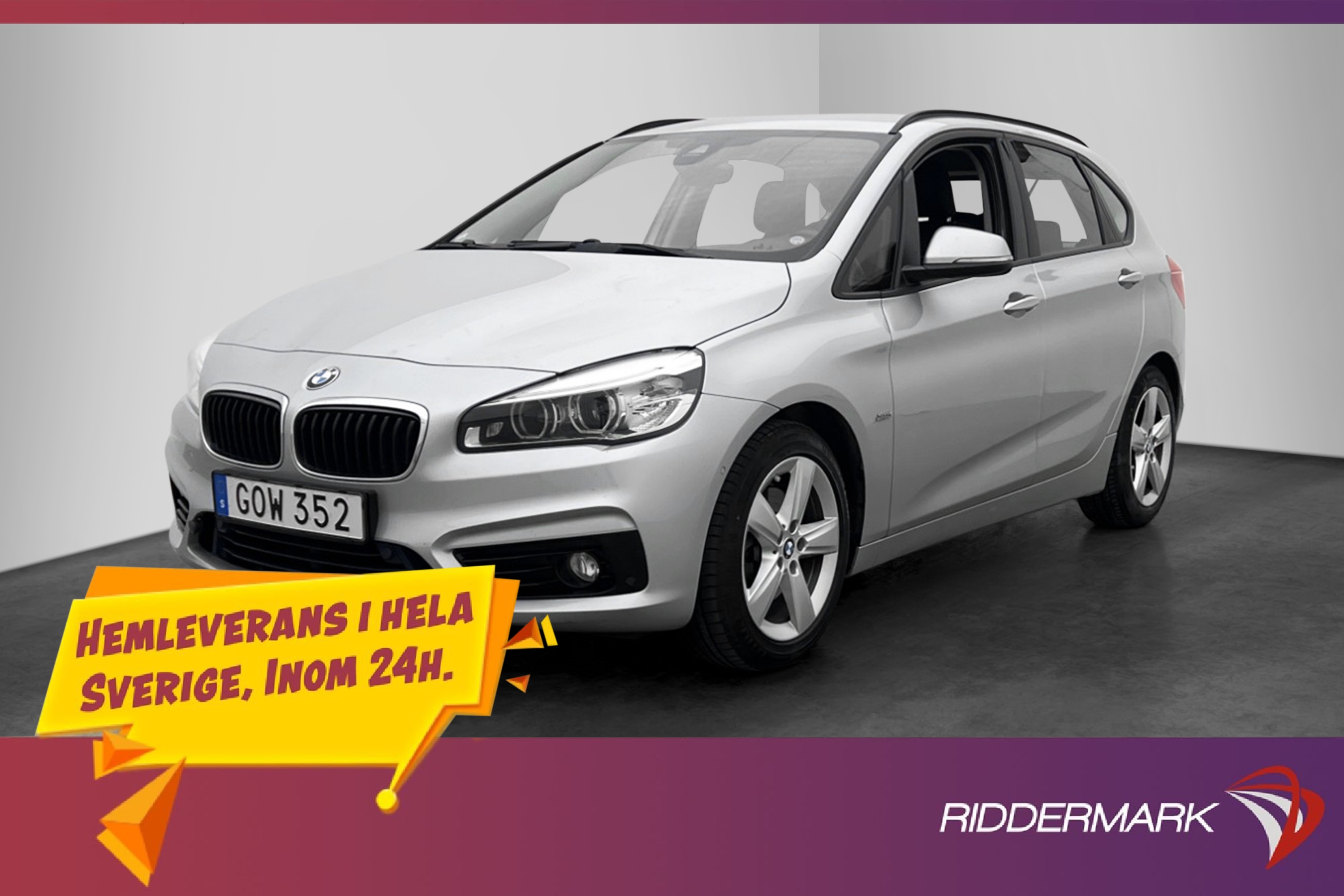 BMW 220 d xDrive Active Tourer 2016, bild 5/56