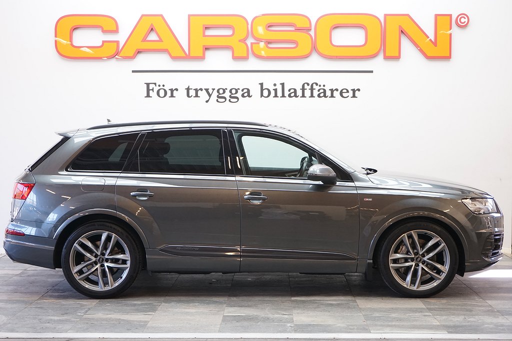 Audi Q7 3.0 TDI Q S-Line Drag Navi Värmare 7-sits BOSE Q S-Line Drag Navi Värmare 7-sits BOSE