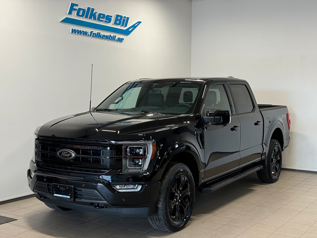 Ford F-150 5.0 V8 Lariat Supercrew Black Edition Lågskatt