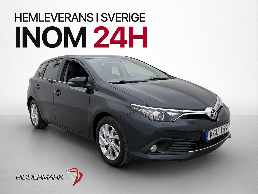 Toyota Auris 1.2 Turbo 116hk Active Kamera Farthållare Drag