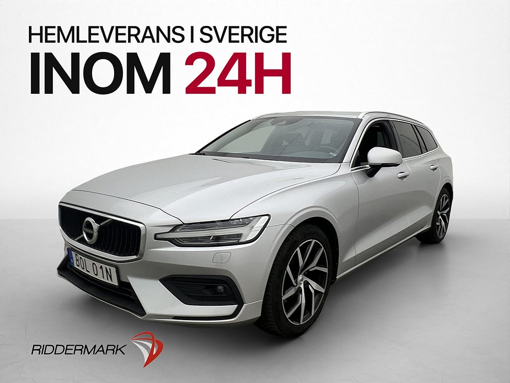 Volvo V60 D3 AWD Advanced D-värm Drag Halvskinn Kamera Navi