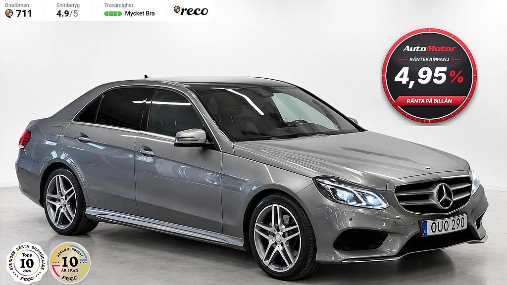 Mercedes-Benz E220 E 220d AMG 9G 170hk Drag