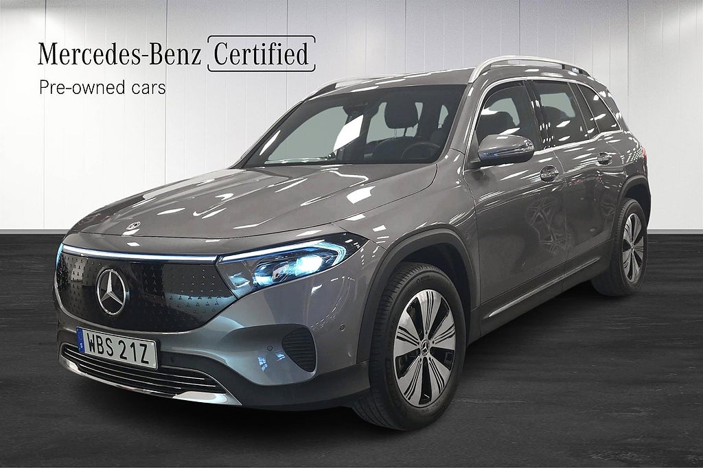 Mercedes-Benz EQB 250+ 7 Sits Distronic Backkamera Panelbelysning