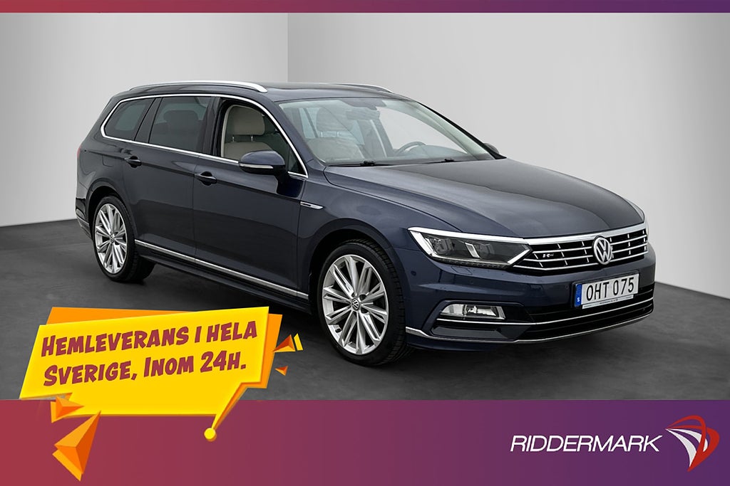 Volkswagen Passat TDI 4M 190hk R-Line Pano D-Värmare Drag