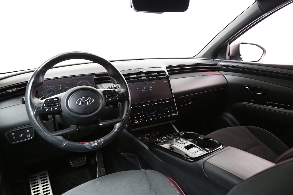 Hyundai Tucson Hybrid 230hk N-Line AWD Aut KRELL Navi CarPlay Dragkrok 2021