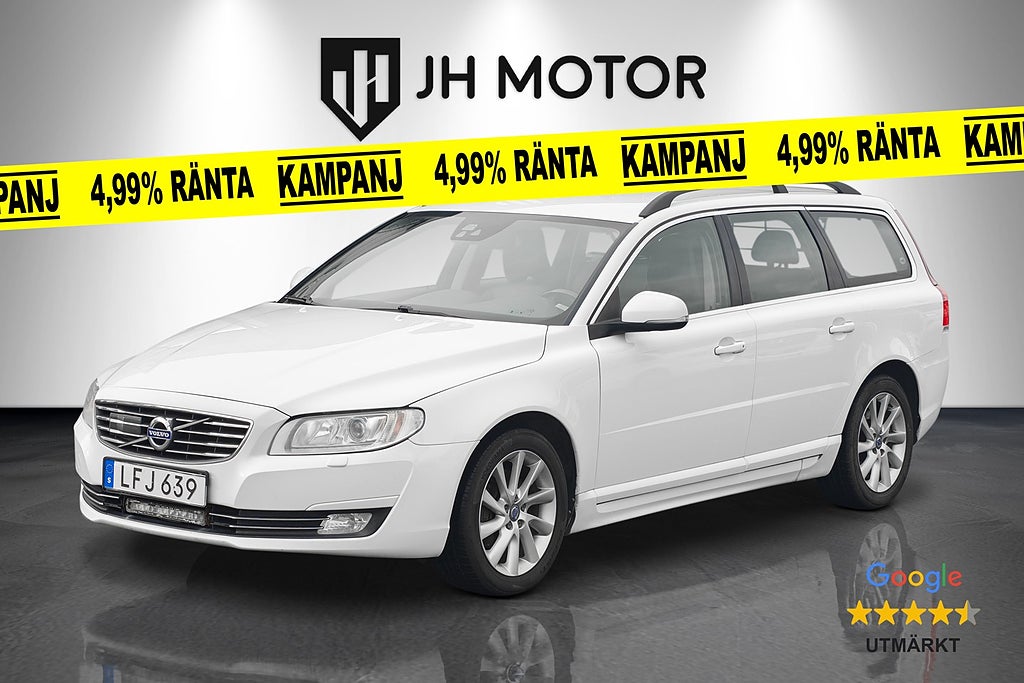 Volvo V70 D4 AWD Classic Momentum 181hk DVÄRMARE/Drag