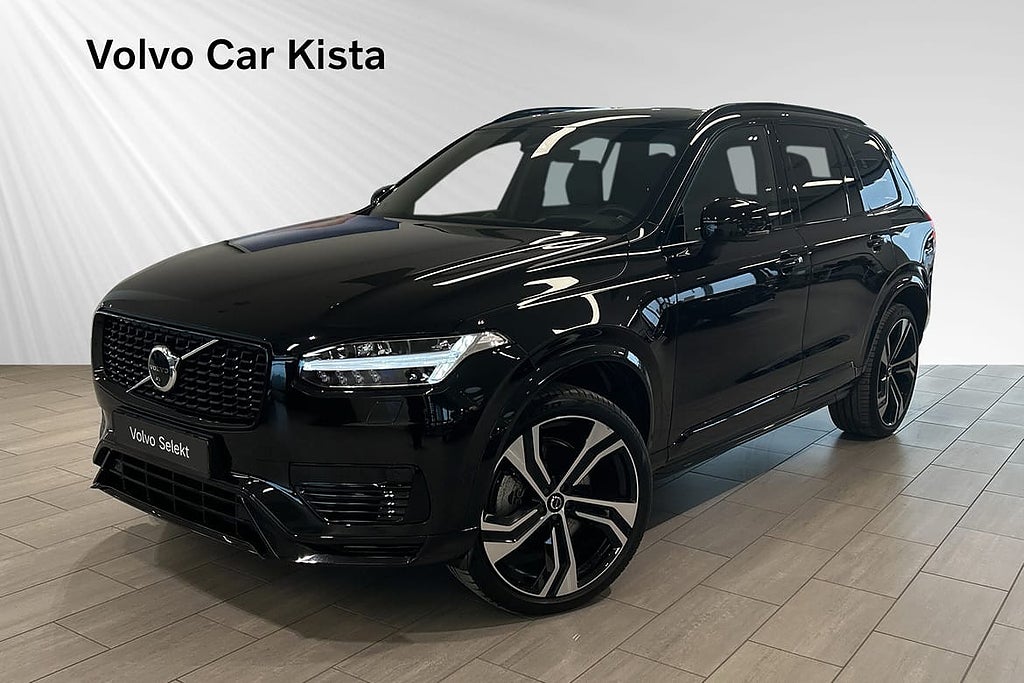 Volvo XC90 7 Säten T8 Ultra Dark Edition B/W Drag Luftfj