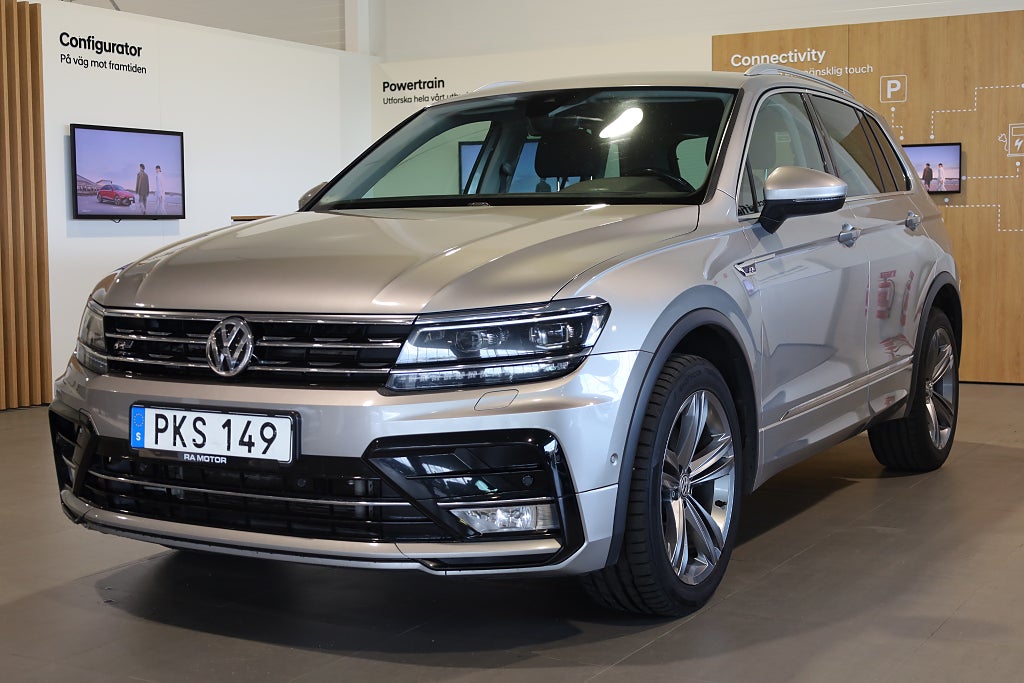 Volkswagen Tiguan 2.0 TDI AUT 4Motion R-Line Massage Drag Värmare Kamera 2017