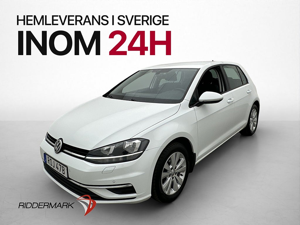 Volkswagen Golf 1.0 TSI 116hk P-Sensorer CarPlay 0.49 l/mil