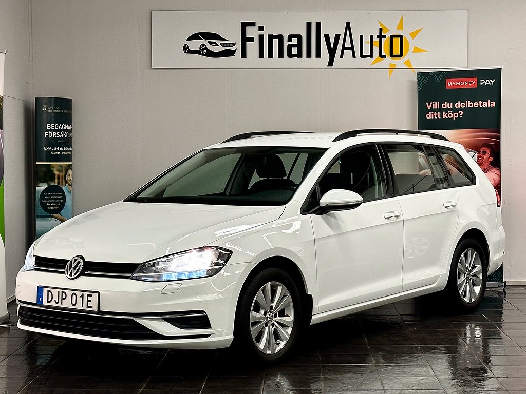 Volkswagen Golf Sportscombi 1.6 TDI. NYBESIKTIGAD & NYSERVAD 