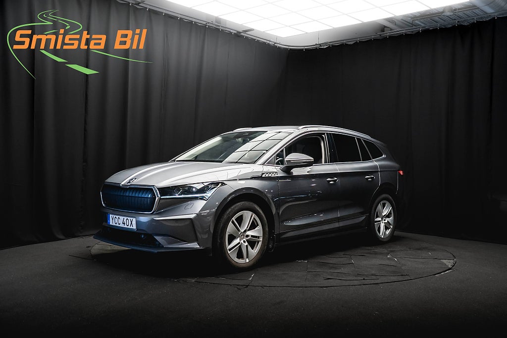Skoda Enyaq iV 80x DRAG KAMERA MINNE HUD BATTERITESTAD MOMS 265hk