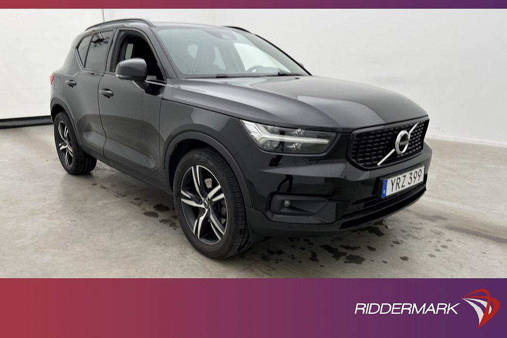 Volvo XC40 T5 AWD R-Design VOC Värm H/K Kamera GPS BLIS Drag