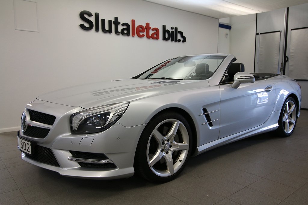 Mercedes-Benz SL 350 7G-Tronic Plus AMG Sport Navi Nya Däck