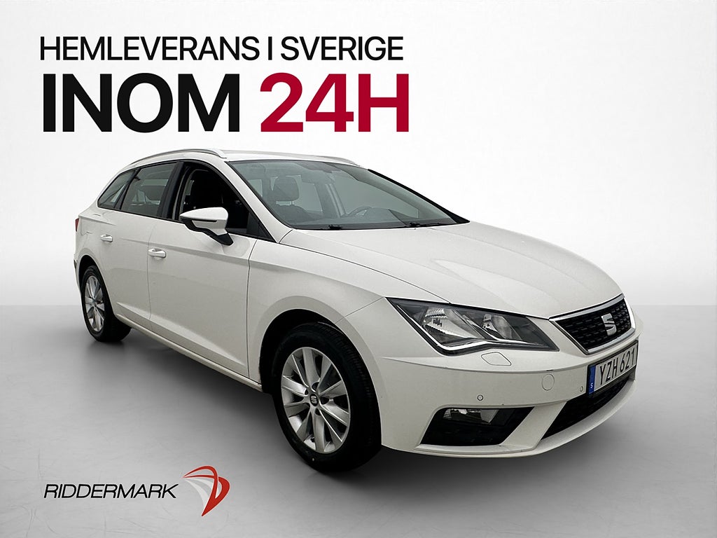 Seat Leon ST 1.2 TSI 110hk Sensorer 426kr Skatt 0,49L/mil