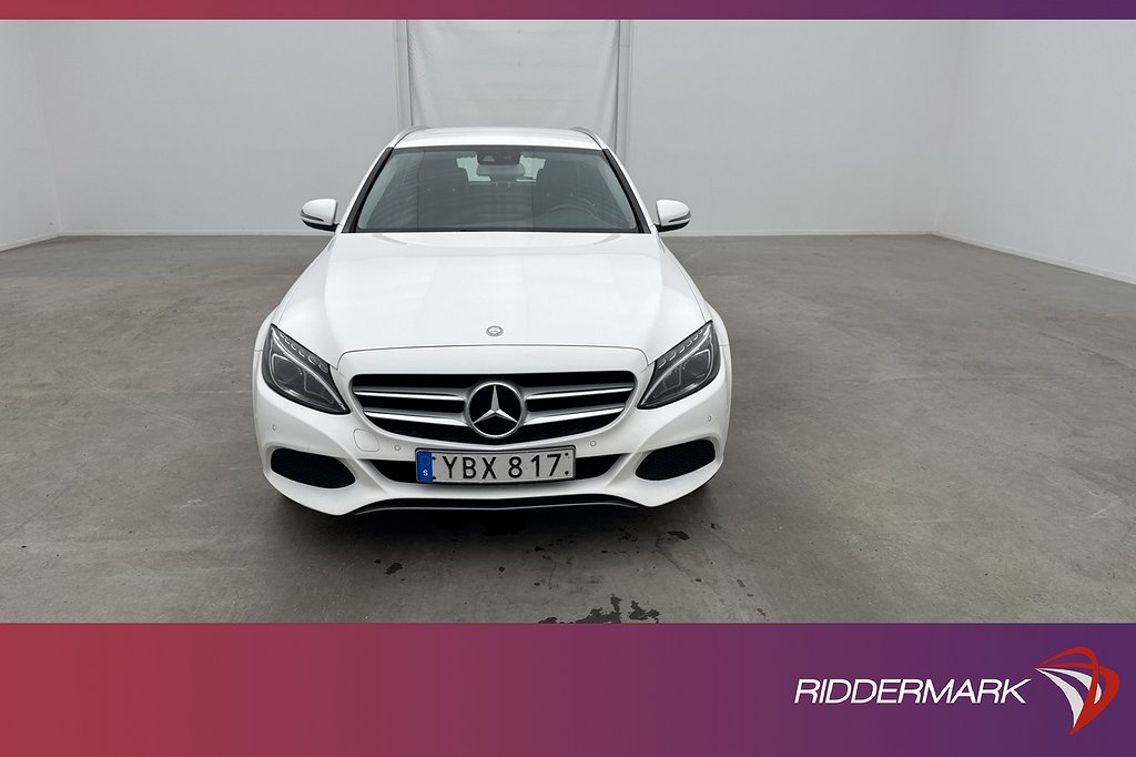 Mercedes-Benz C 200 T d Avantgarde Värmare Halvskinn Drag