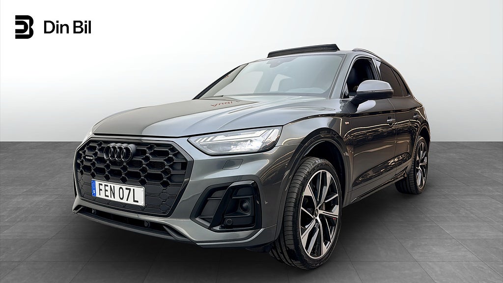 Audi Q5 55 TFSI e quattro S-line 367hk Pano/Head-Up/Evolut