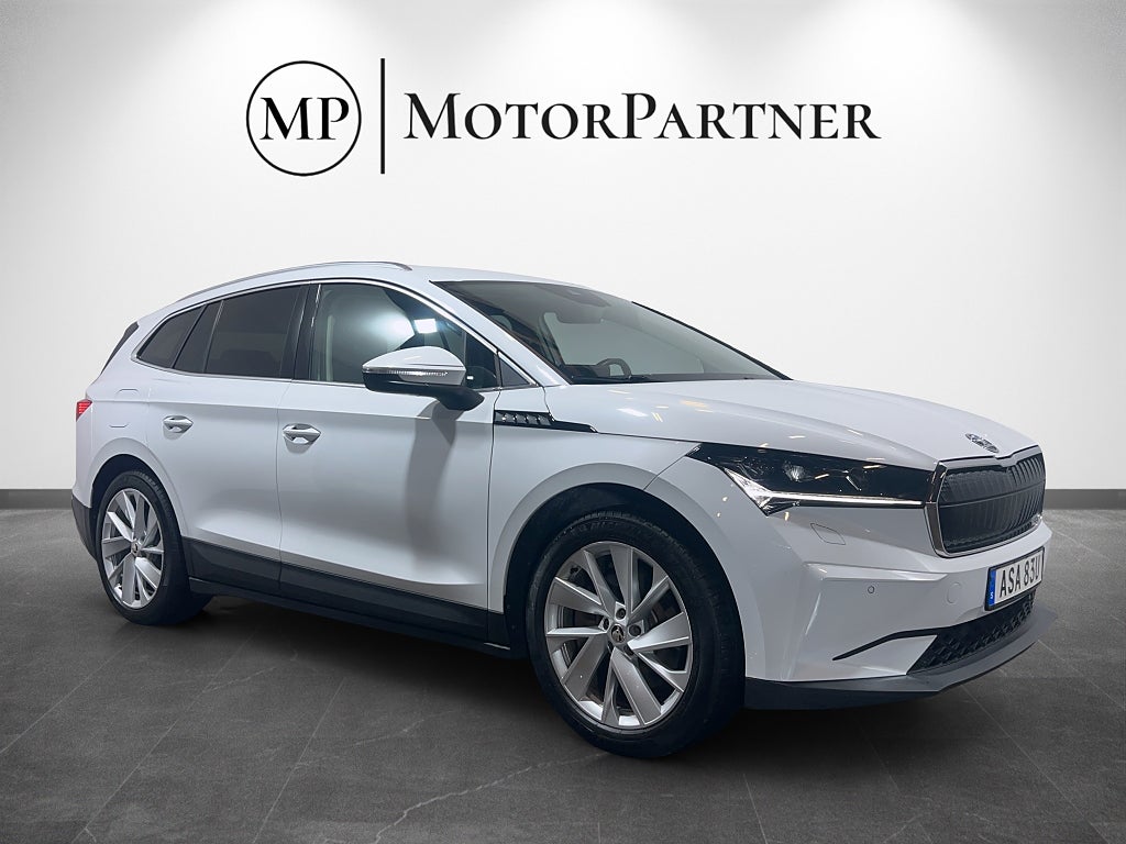 Skoda Enyaq iV 80 iV80 Skinn/Alcantara Backkamera Dragkrok 