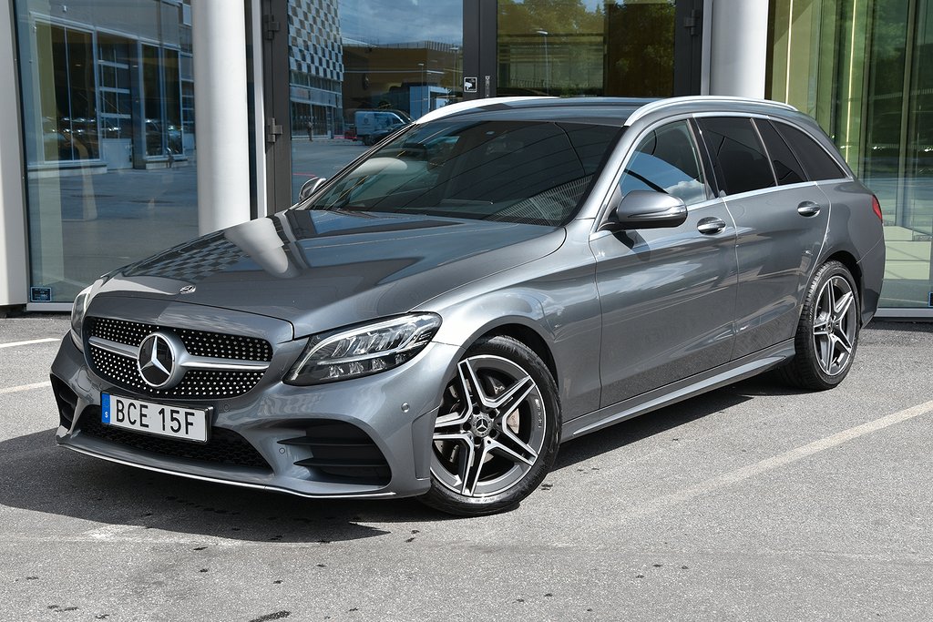 Mercedes-Benz C 220 d 9G 194HK AMG Navi Dragkrok Backkamera