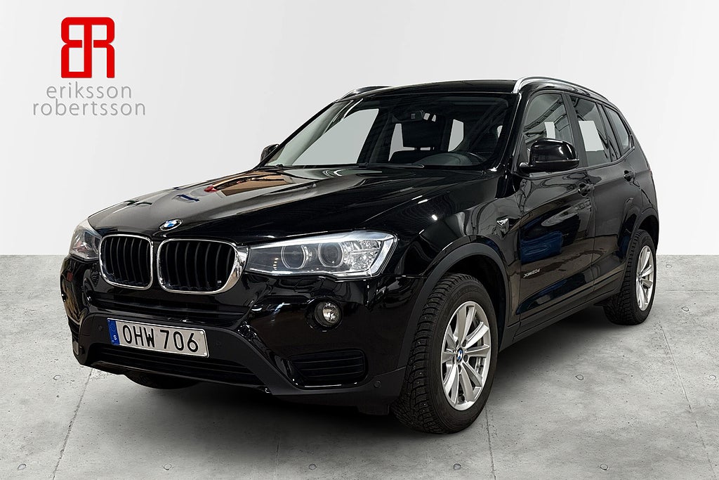 BMW X3 xDrive20d Steptronic Euro 6 Motorvärmare Dragkrok