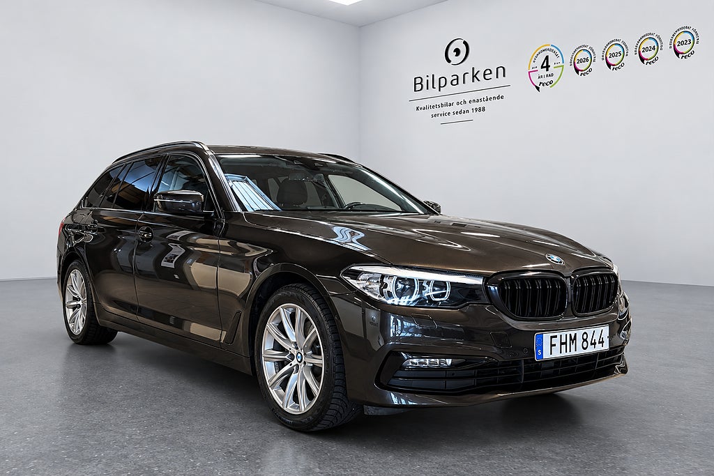 BMW 520d Touring Steptronic Sport line, Navi | Kamera | Dragkrok