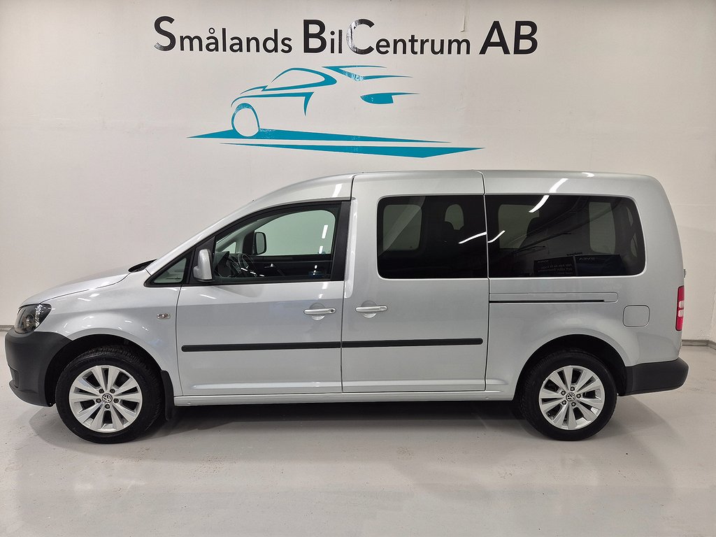 Volkswagen Caddy Maxi Kombi 2.0 EcoFuel Euro 5 1 ägare!